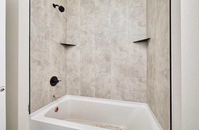 full bath featuring shower / bathtub combination