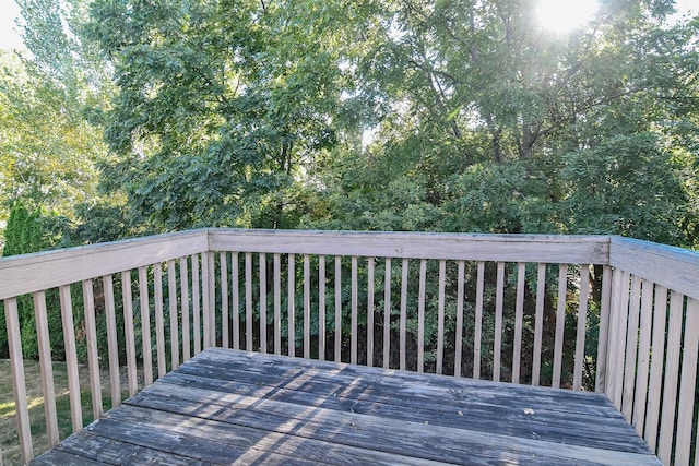 view of deck