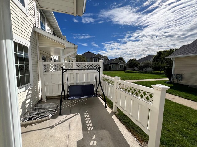 view of patio