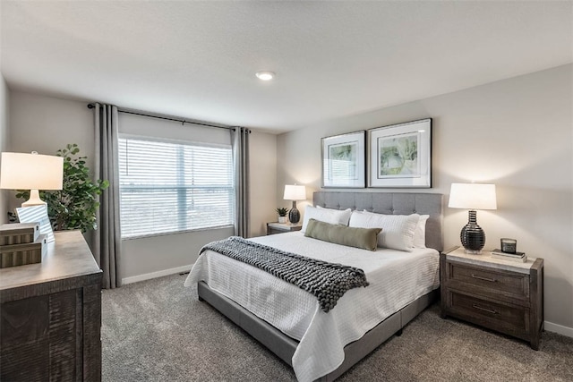 bedroom featuring carpet floors