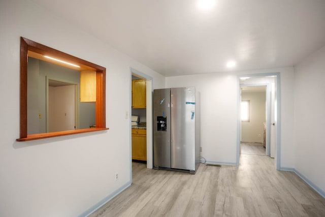 interior space featuring light hardwood / wood-style flooring