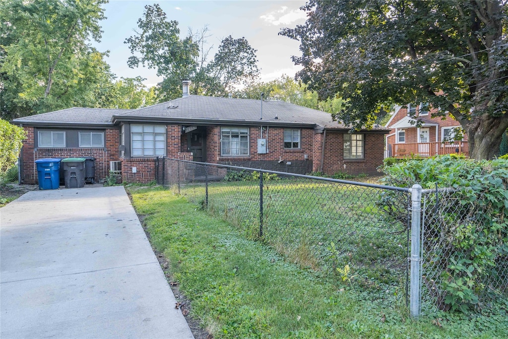 view of front of house