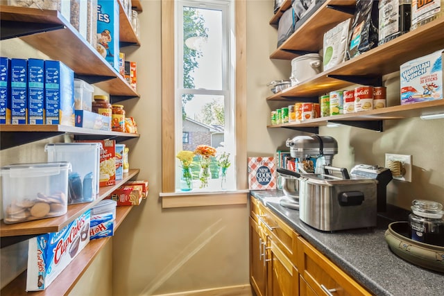 view of pantry