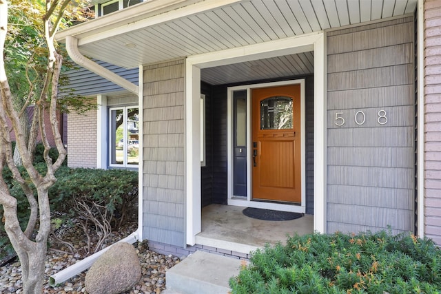 view of entrance to property