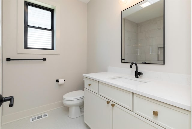 18016 Tanglewood Dr, Clive, IA 50325 - bathroom with vanity and tile patterned flooring