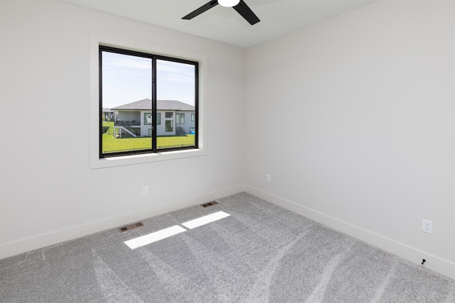 18016 Tanglewood Dr, Clive, IA 50325 - unfurnished room featuring carpet and ceiling fan