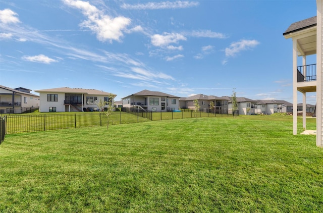 18016 Tanglewood Dr, Clive, IA 50325 - fenced backyard featuring a residential view