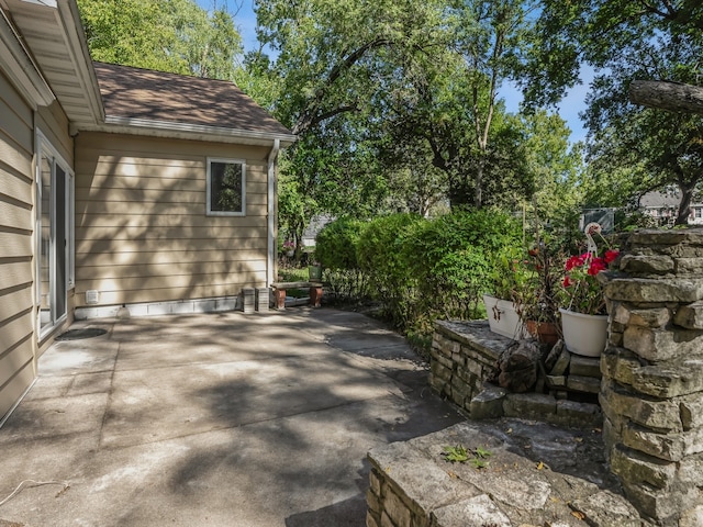 view of patio