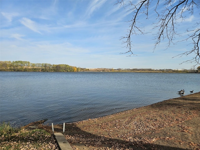 property view of water