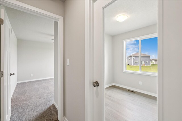 4428 NE 8th St, Ankeny, IA 50021 - hallway with baseboards and wood finished floors