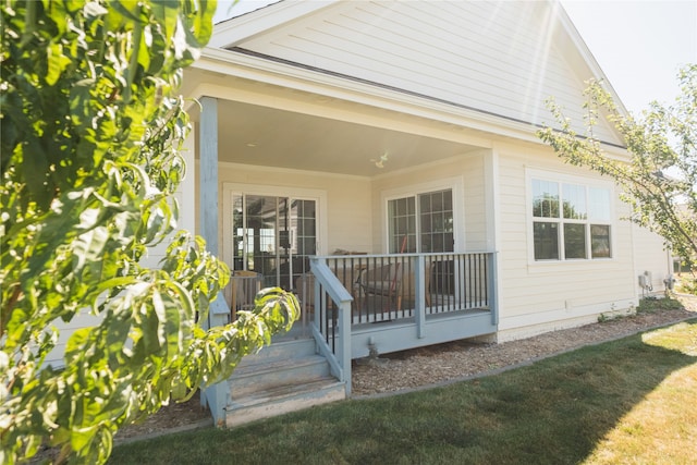 view of property entrance