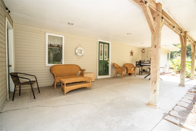 view of patio