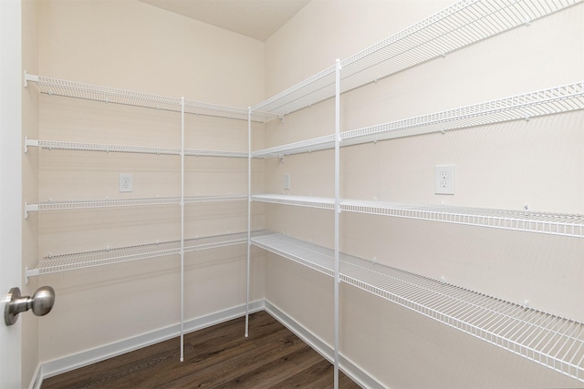 view of pantry