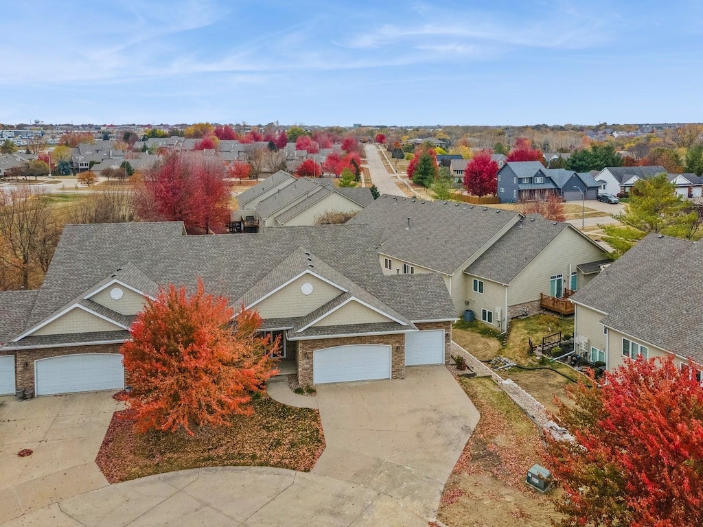 2414 NW 160th Ct, Clive, IA 50325 - aerial view with a residential view
