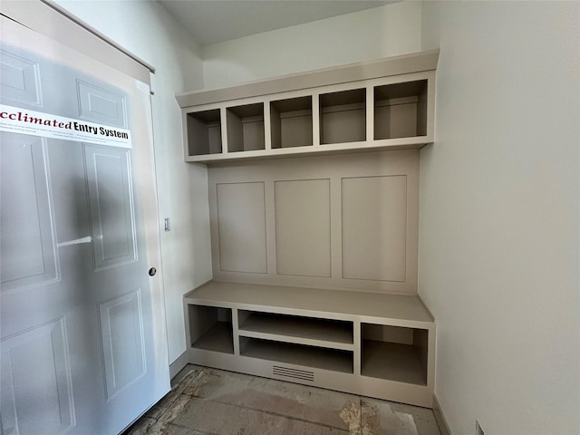 view of mudroom