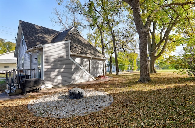 view of property exterior