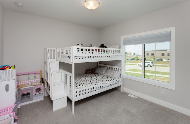 bedroom featuring carpet floors