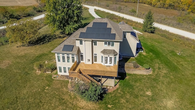 drone / aerial view
