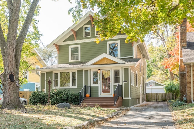 view of front of house