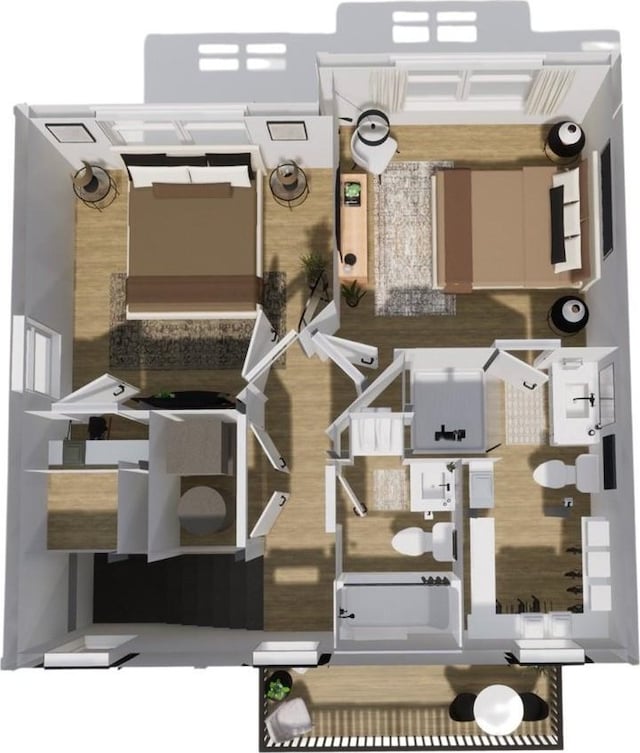 4448 154th St, Urbandale, IA 50323 - view of property floor plan