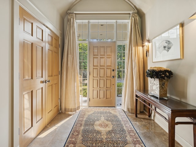 view of foyer