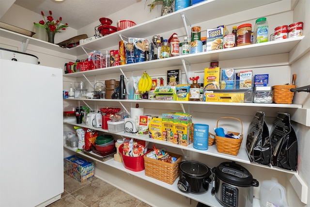 view of pantry