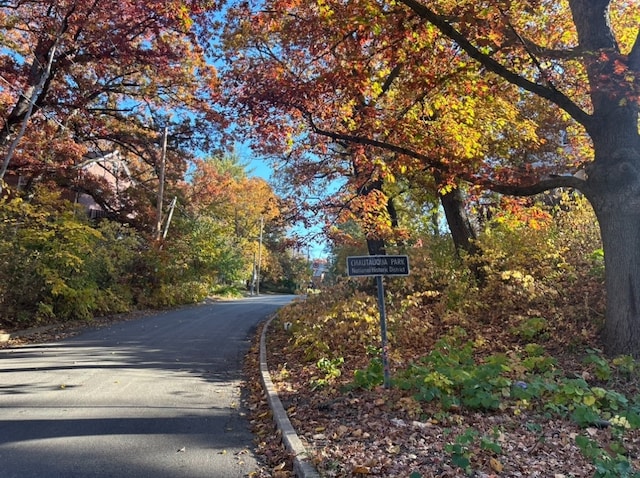 view of road