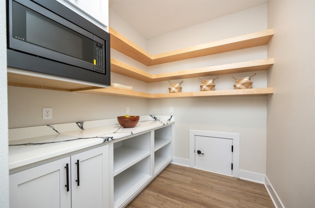 washroom featuring light wood-type flooring