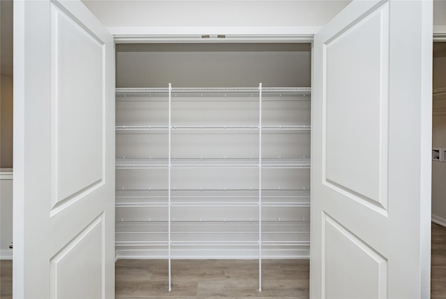 view of closet