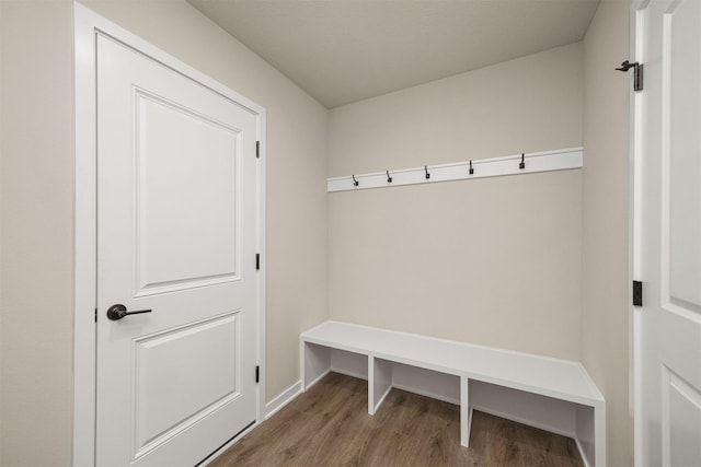 9748 Thorton Dr, Johnston, IA 50131 - mudroom with wood finished floors and baseboards