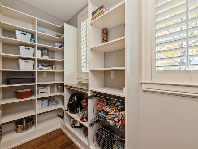 view of pantry