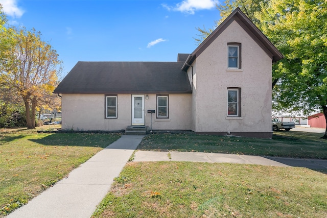 front of property featuring a front yard