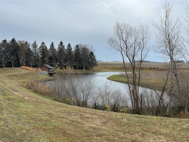 view of water feature