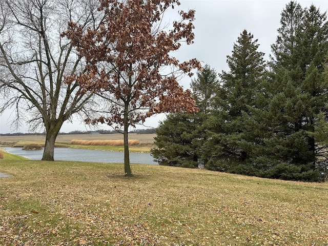 view of water feature