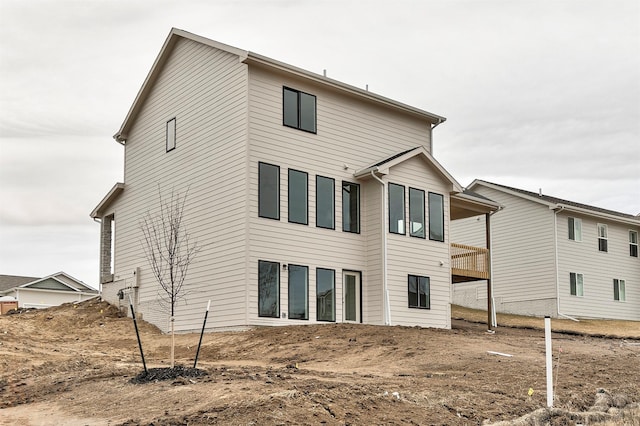 view of rear view of house