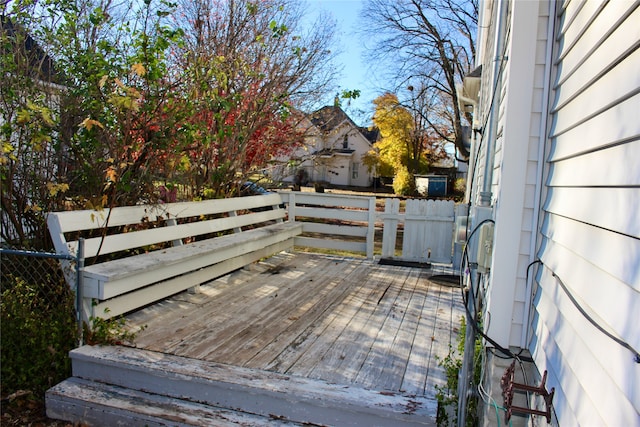 view of deck