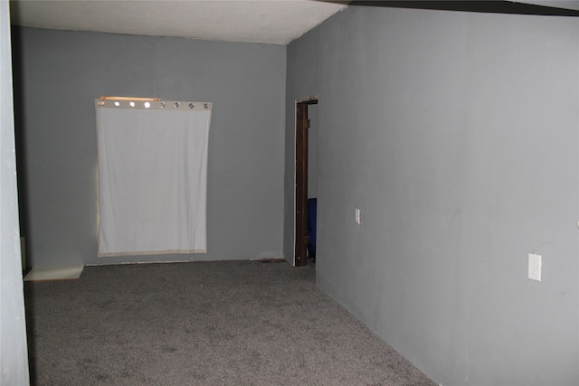 unfurnished room with carpet floors