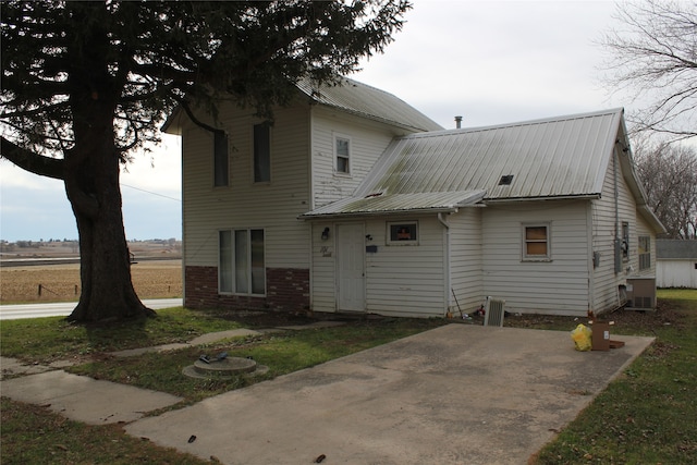 view of back of property