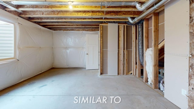 16409 Deerview Dr, Urbandale, IA 50323 - view of unfinished basement