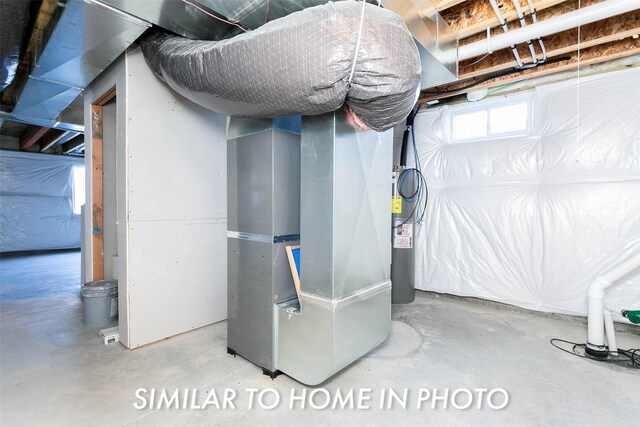 view of utility room