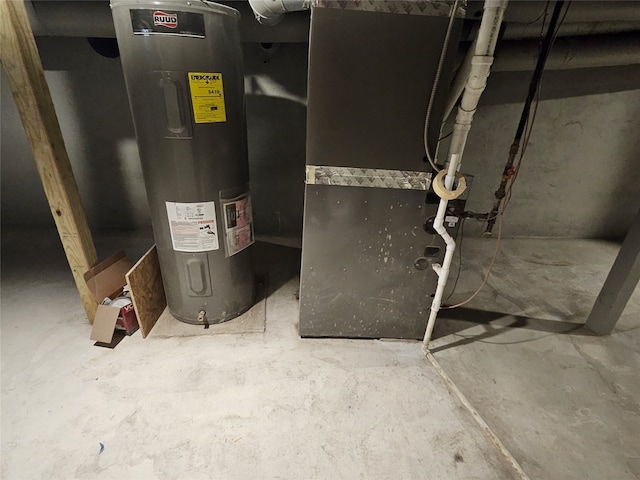 utilities with water heater