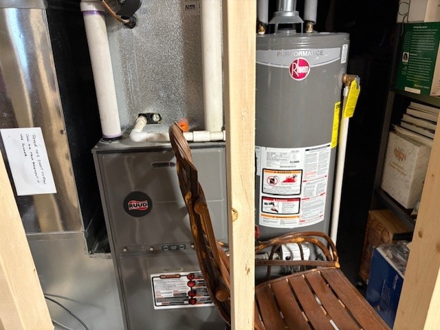 utilities with water heater