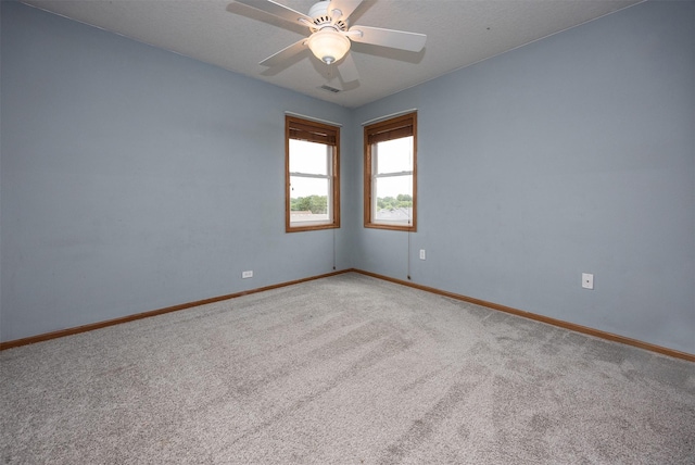 201 Elm Ave, Norwalk, IA 50211 - spare room with light colored carpet and ceiling fan