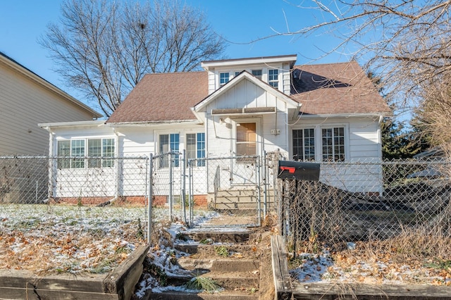 view of bungalow-style house