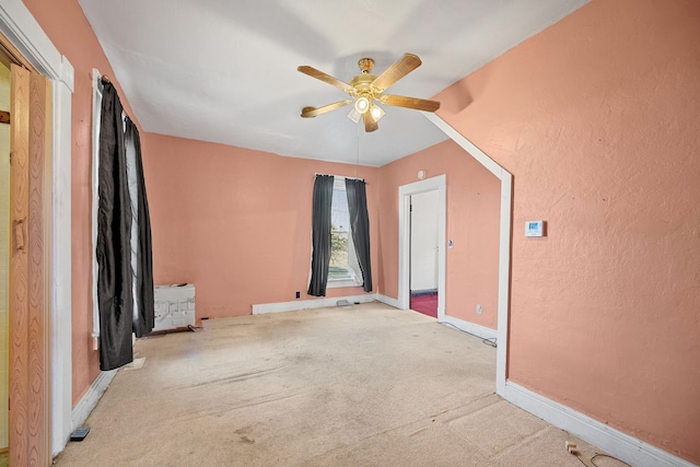 104 2nd Ave, Bagley, IA 50026 - carpeted spare room with ceiling fan