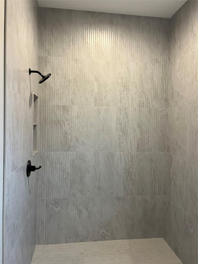 203 Hudson Ave, Van Meter, IA 50261 - full bath featuring tiled shower