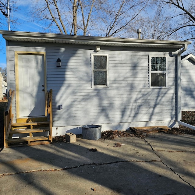 view of rear view of house