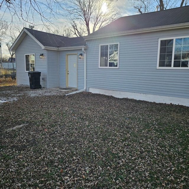 view of back of house