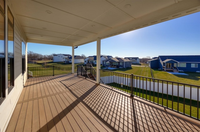 view of deck