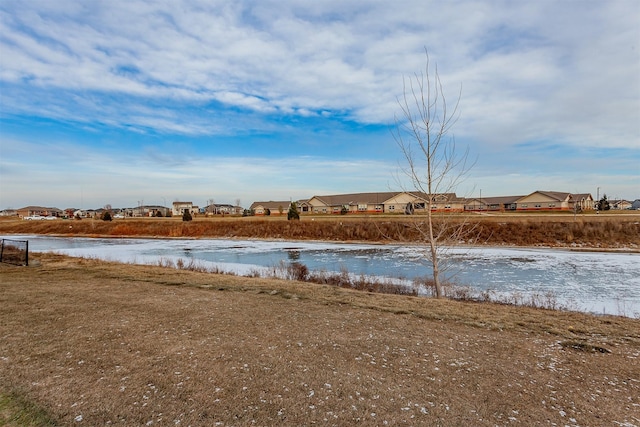 property view of water